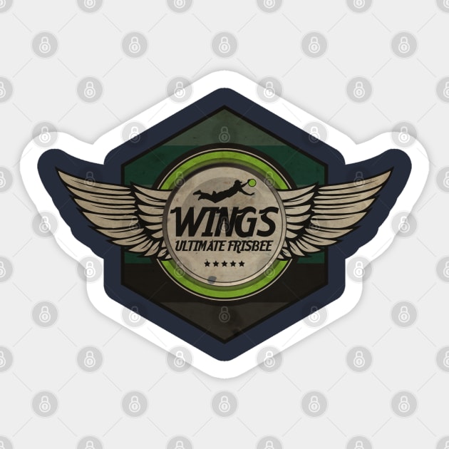 Wings Ultimate Sticker by CTShirts